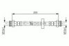BOSCH 1 987 481 670 Brake Hose